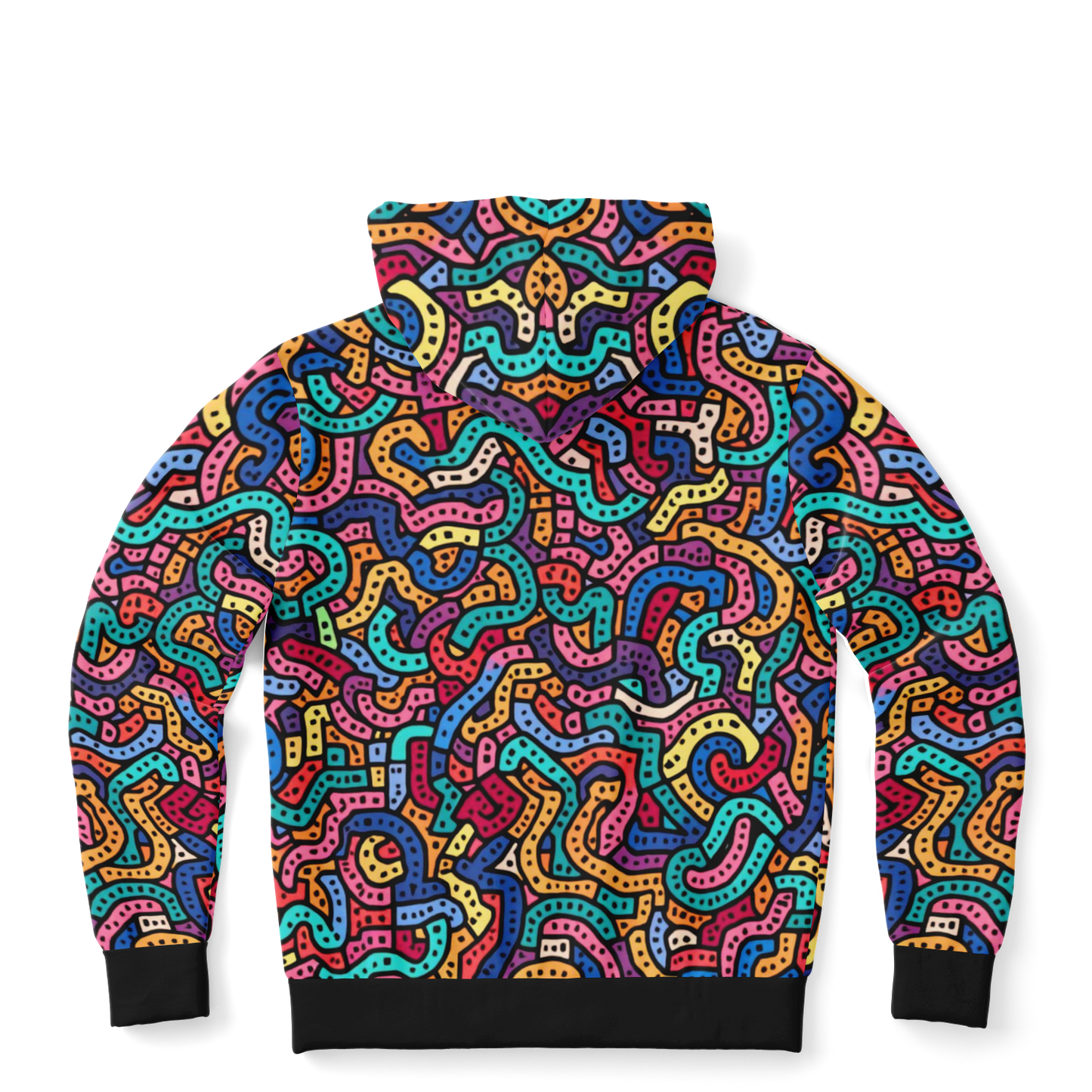Cloudform zip-up hoodie - Tangled