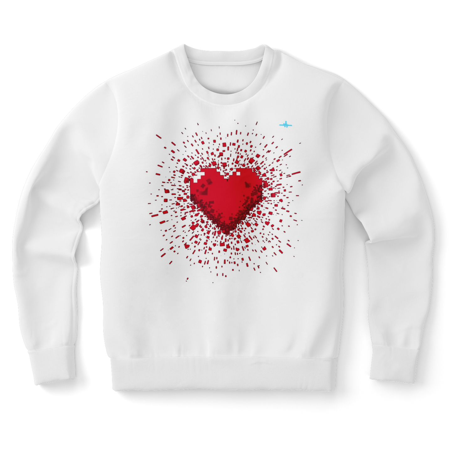 Cloudwrap sweatshirt - Heartburst