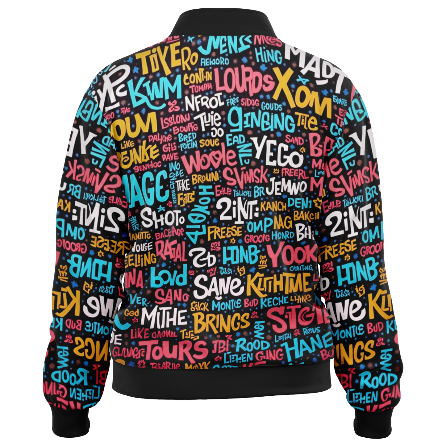 Motion jacket- Textstorm