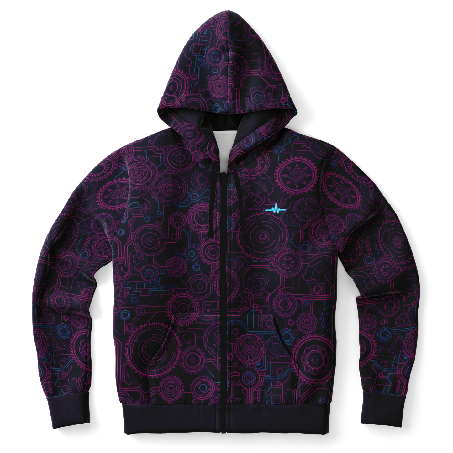 Cloudform zip-up hoodie - Geared