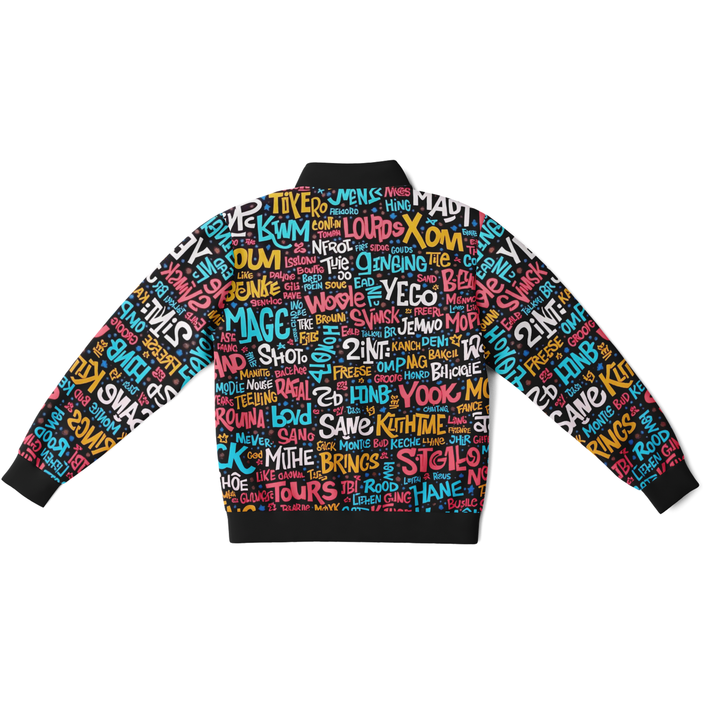 Motion jacket- Textstorm
