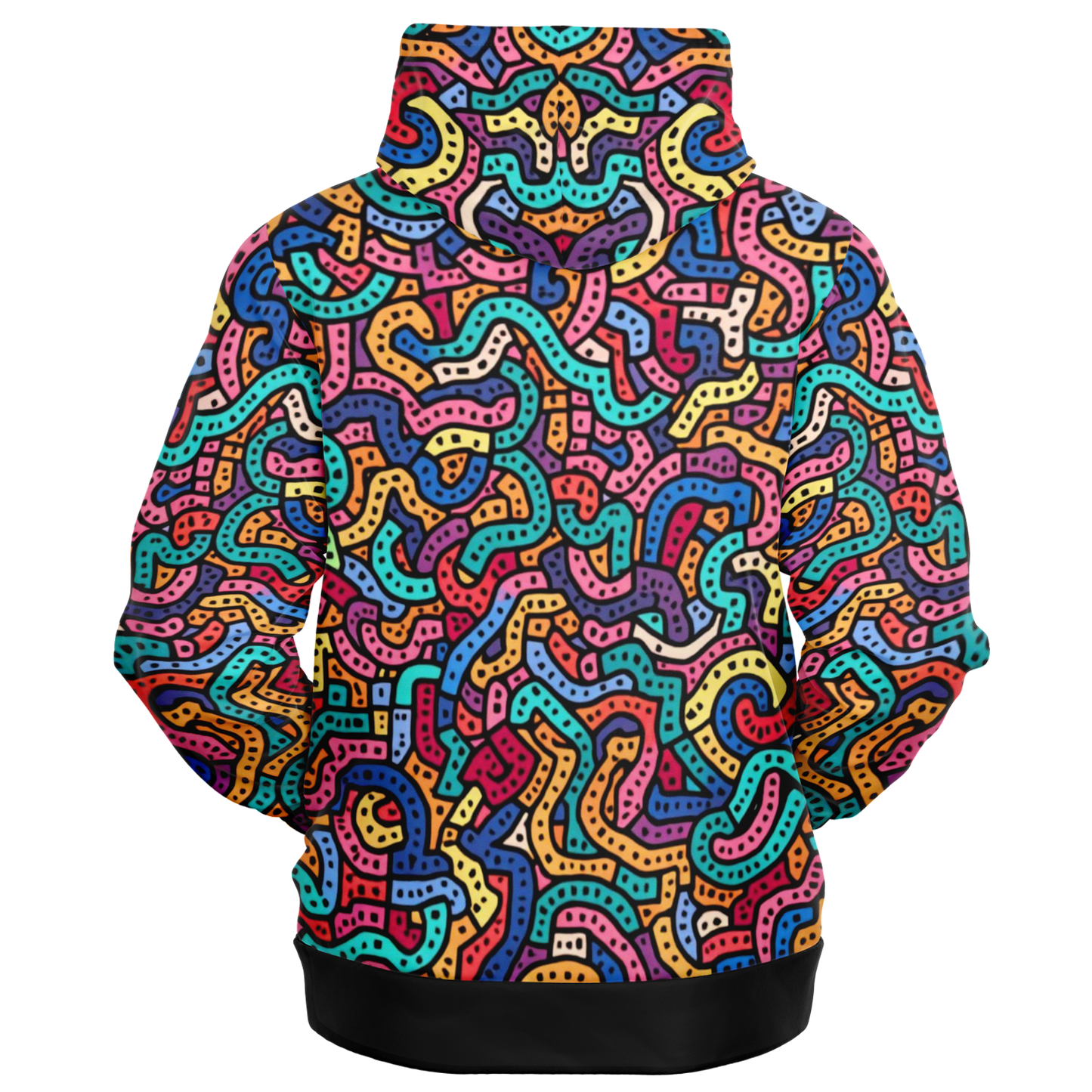 Cloudform zip-up hoodie - Tangled