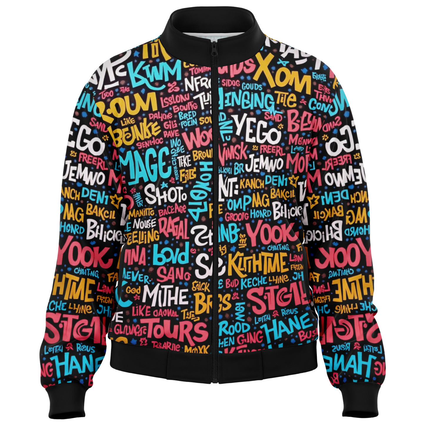 Motion jacket- Textstorm