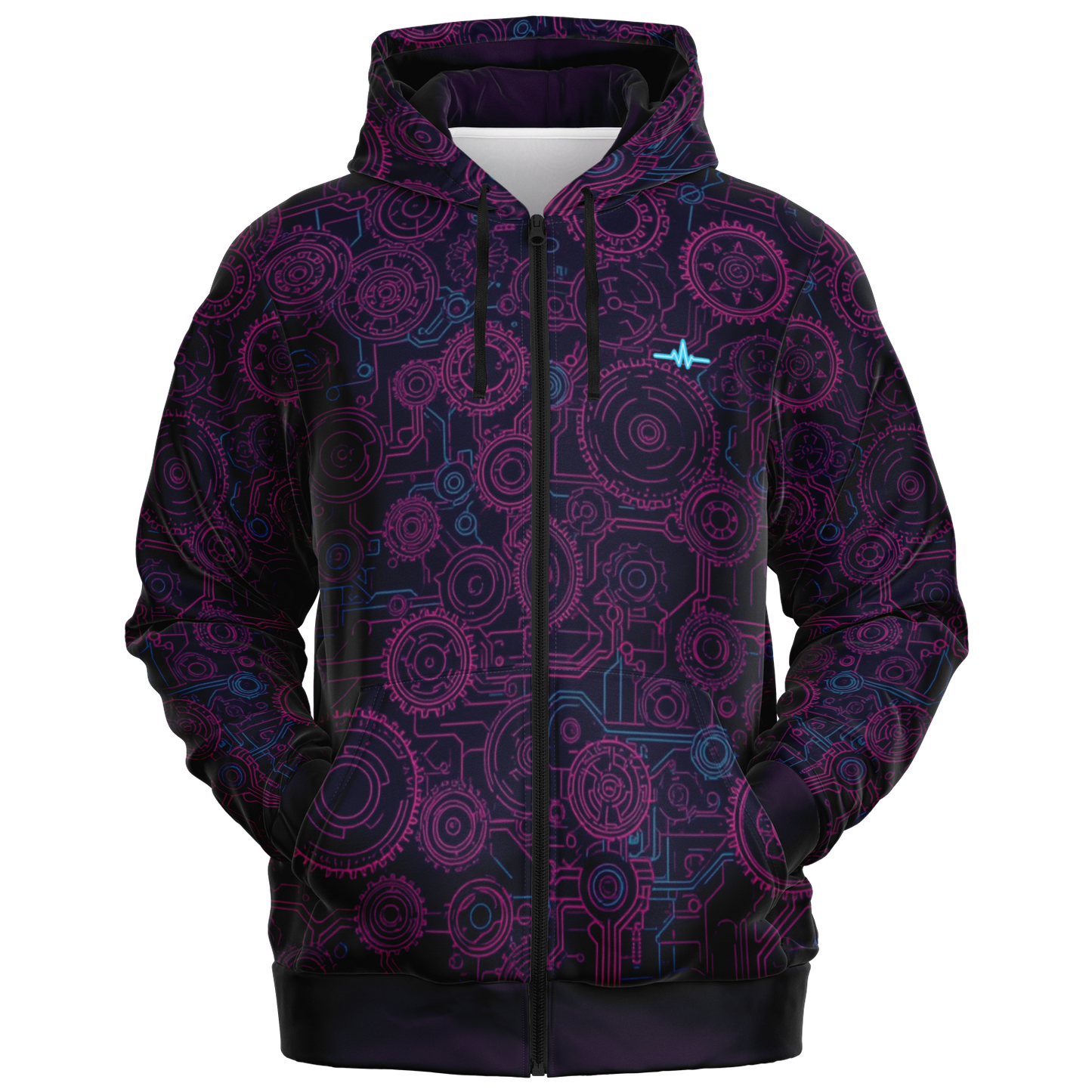 Cloudform zip-up hoodie - Geared