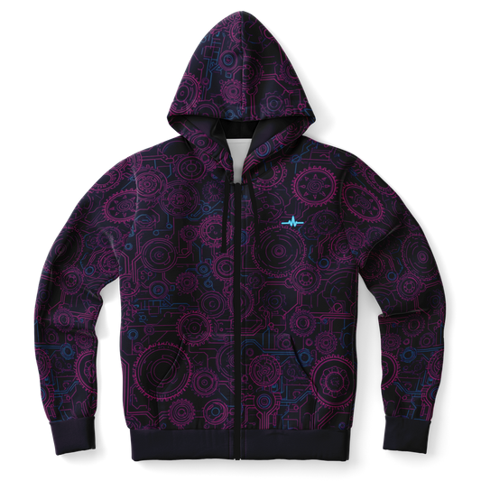 Cloudform zip-up hoodie - Geared
