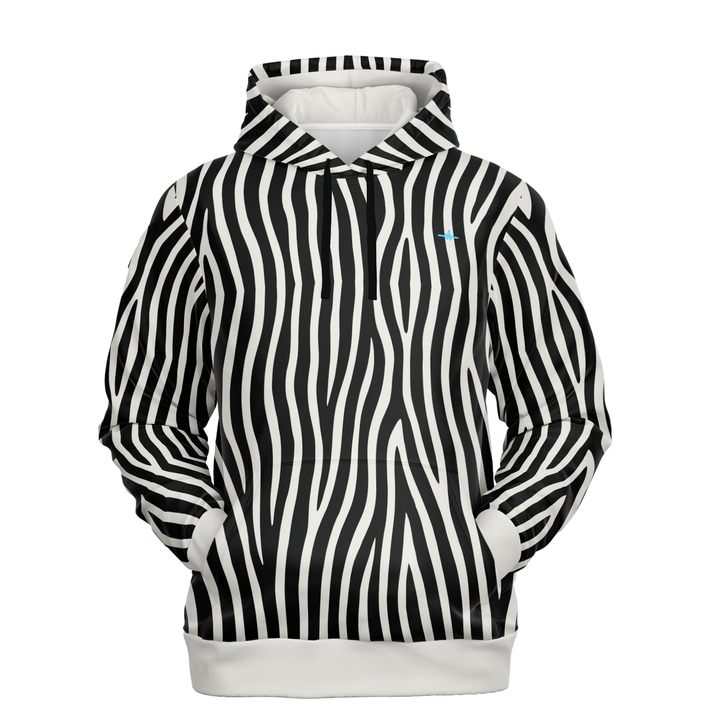 Cloudform hoodie- Zebra Stripes