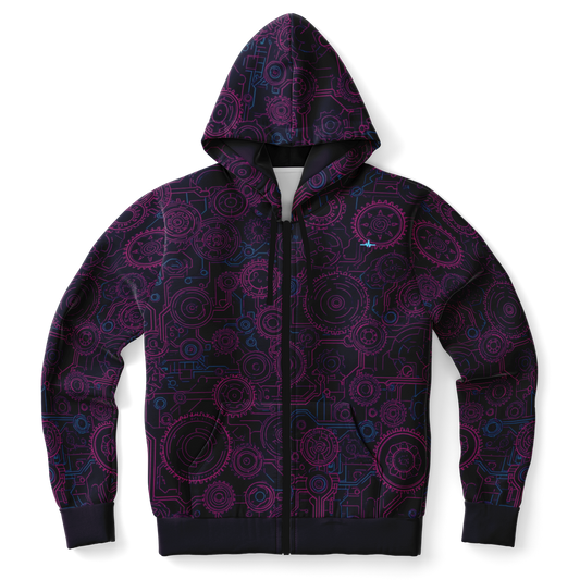 Cloudform zip-up hoodie - Geared
