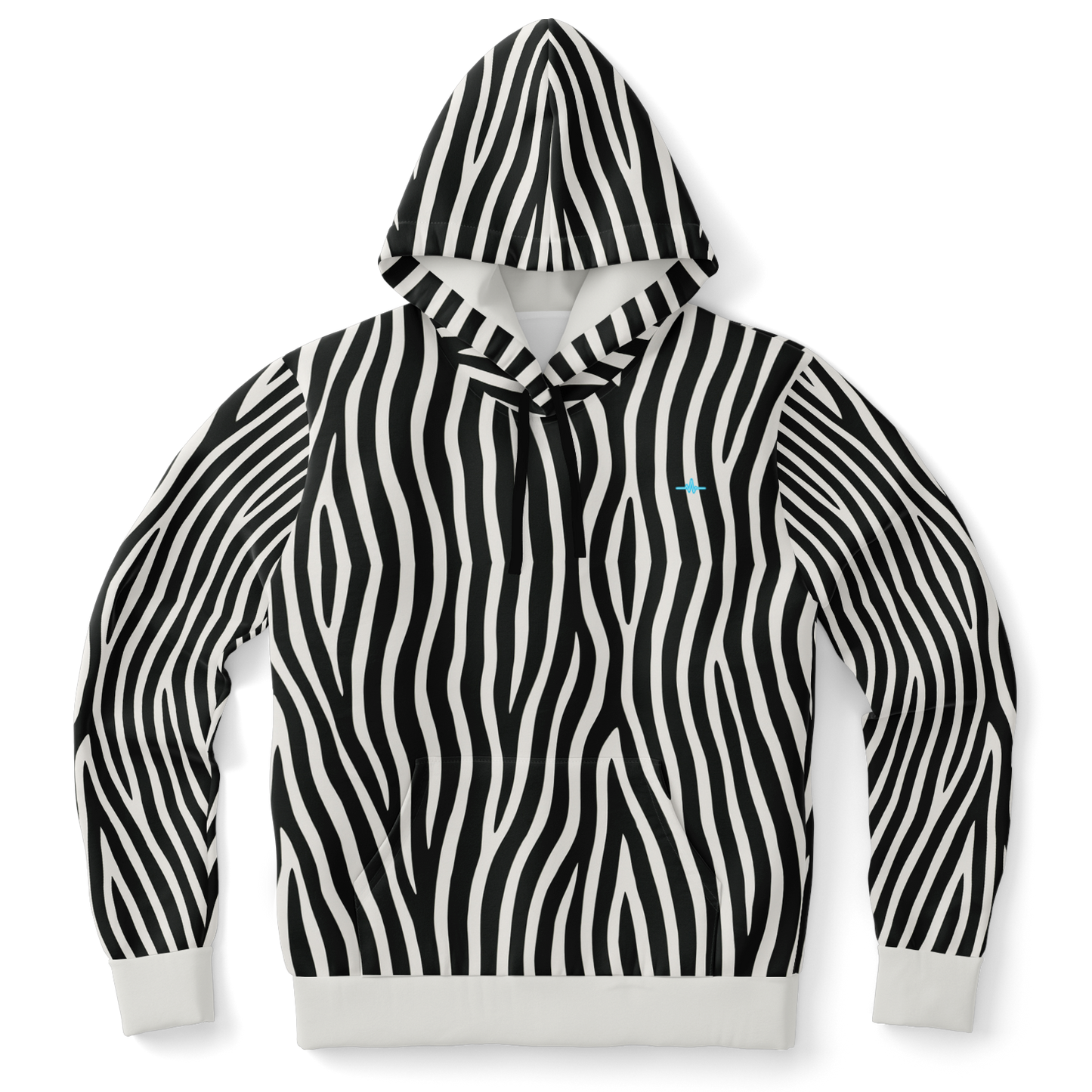 Cloudform hoodie- Zebra Stripes