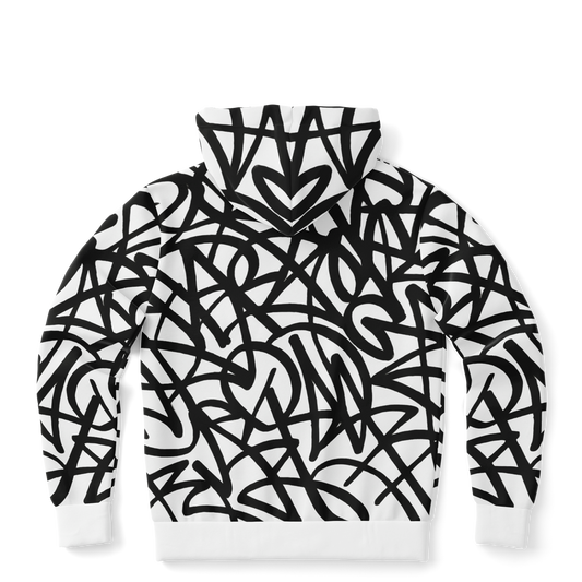Cloudform zip-up hoodie- Out Of Line